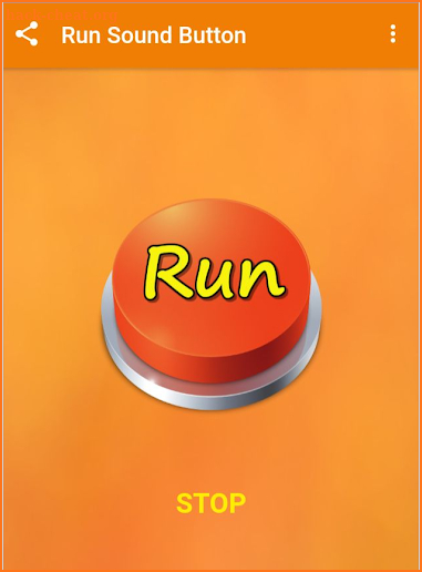 Run Button screenshot