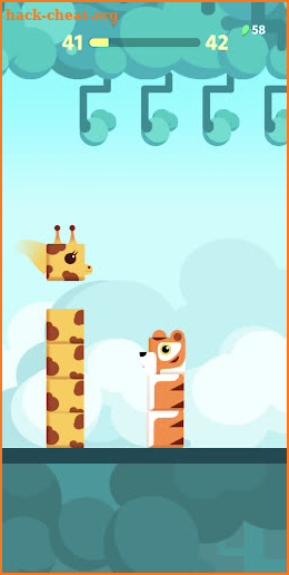 Run Giraffe — Floppy Puzzle 3D screenshot