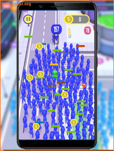 Run in Crowd City screenshot
