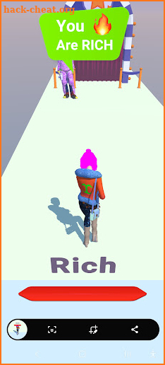 Run Rich Race 3d - Dressup games screenshot
