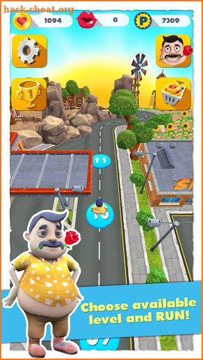 Run Ron Run! Love Escape Street Running Adventure screenshot