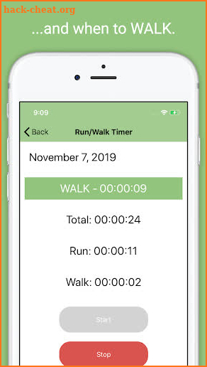 Run Walk Timer screenshot
