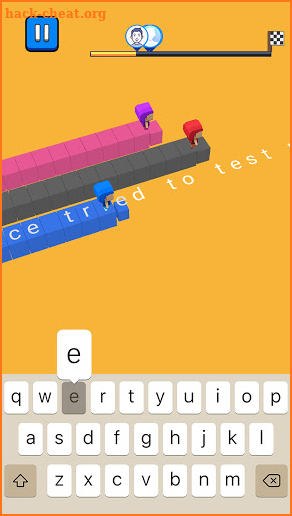 Run Words: Type Race Word Game, Fast Typing Puzzle screenshot