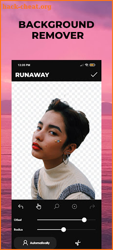 Runaway Aurora Filter: Runaway Effect Photo Editor screenshot