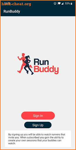 RunBuddy screenshot