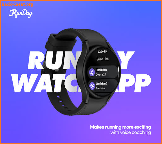 RunDay Watch – 30 min running screenshot