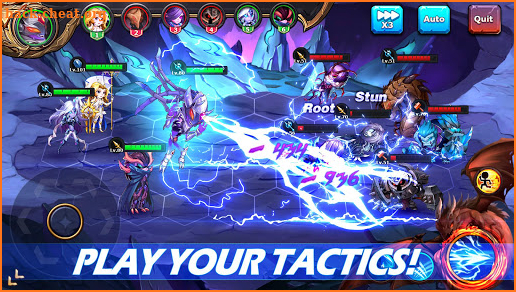 Runelords Arena: Turn-based Tactics Idle Hero RPG screenshot