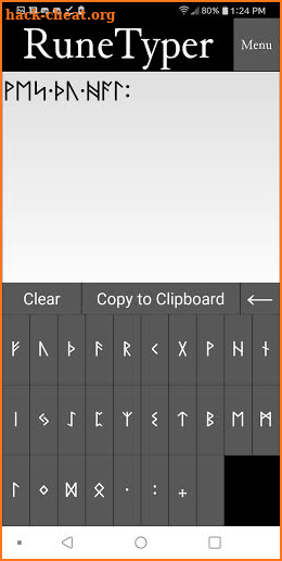 RuneTyper screenshot