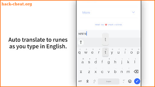Runic Keyboard 2023 screenshot