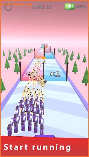 Runner Choice 3D - Christmas screenshot