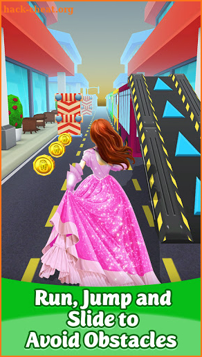 Running Princess Subway : Ice Princess Runner screenshot