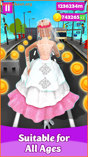 Running Princess Subway : Ice Princess Runner screenshot