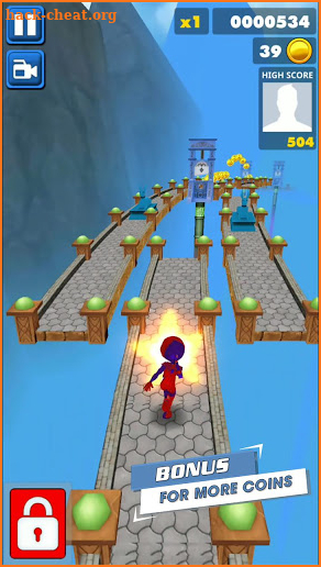 Running Subway Rush Endless Spider Simulator screenshot