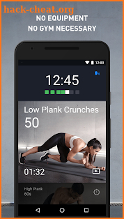 Runtastic Results Home Workouts & Personal Trainer screenshot