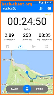 Runtastic Running & Fitness Tracker screenshot