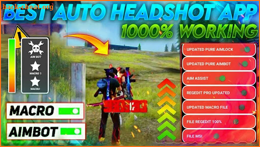 Ruok Fire hack - Headshot Tool screenshot