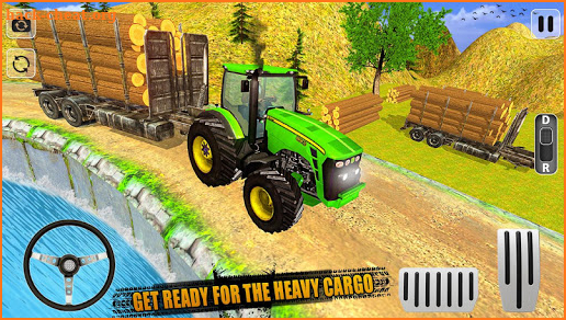 Rural Farm Heavy Tractor Drive screenshot