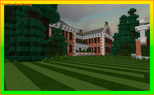 Rural Paradise Mansion map for MCPE screenshot