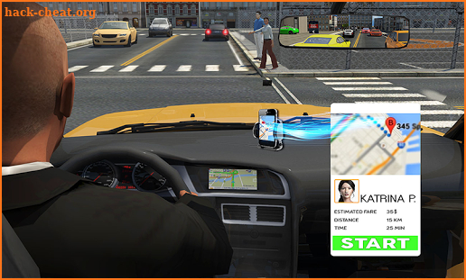 Rush Hour Taxi Cab Driver: NY City Cab Taxi Game screenshot