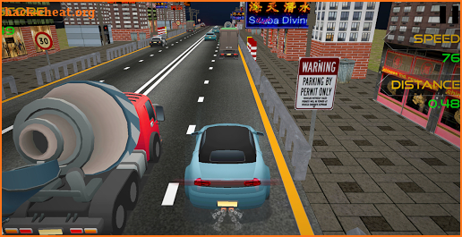 Rush Traffic Drive : Car Simulator screenshot