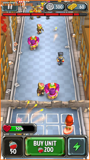 Rushero: Zombies Tower Defense screenshot