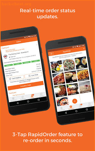 RushOrder: Order Food Delivery, Takeout, & Dine-in screenshot