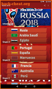Rusia 2018 Calendario screenshot