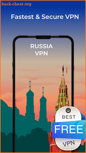 Russia Fast VPN - Free VPN Proxy & Secure Service screenshot