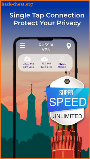 Russia Fast VPN - Free VPN Proxy & Secure Service screenshot