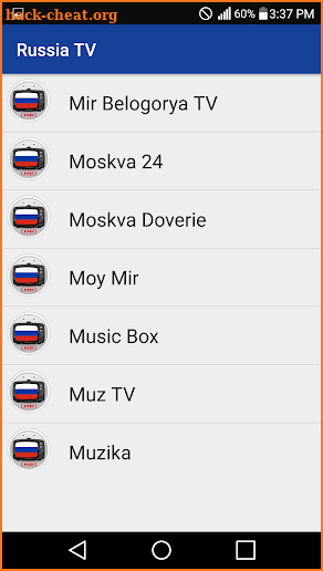 Russia TV All Channels in HQ screenshot