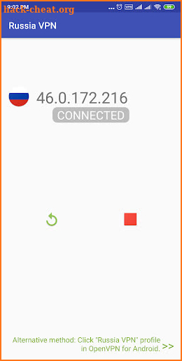 Russia VPN - Plugin for OpenVPN screenshot
