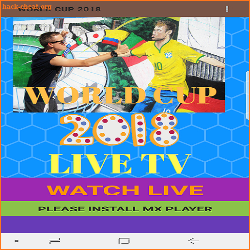 RUSSIA WC 2018 LIVE TV screenshot