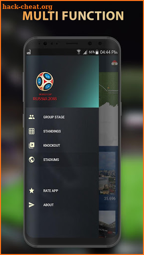Russia World Cup Schedule 2018 screenshot