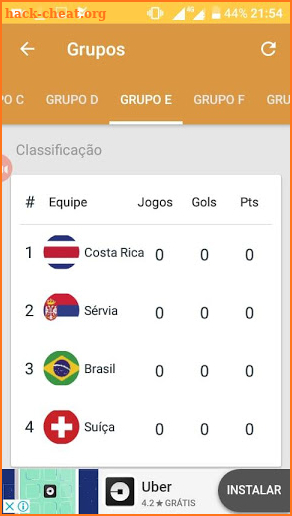 Russia2018 - Copa do Mundo 2018 na Rússia Futebol screenshot