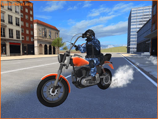 Russian Motorcycle Police Chase Game screenshot