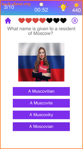 Russian Quiz screenshot