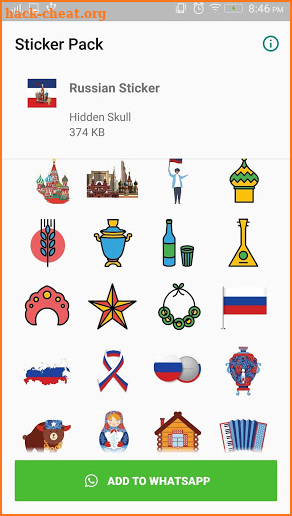 Russian Sticker for WhatsApp screenshot