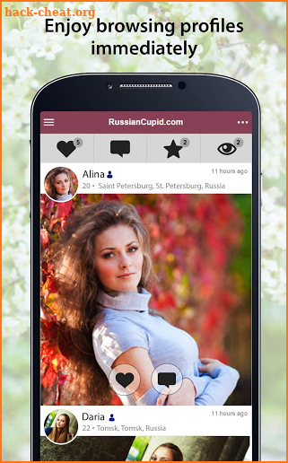 RussianCupid - Russian Dating App screenshot