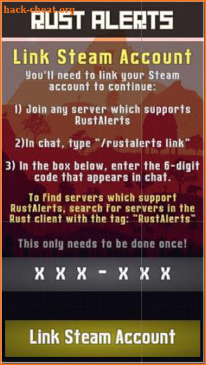 Rust Alerts screenshot