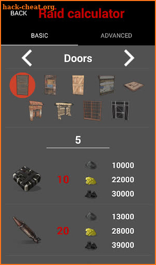Rust Calculator screenshot