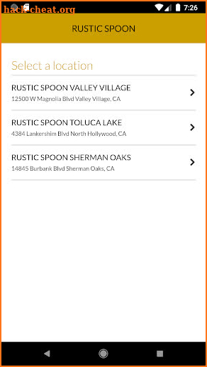 Rustic Spoon screenshot