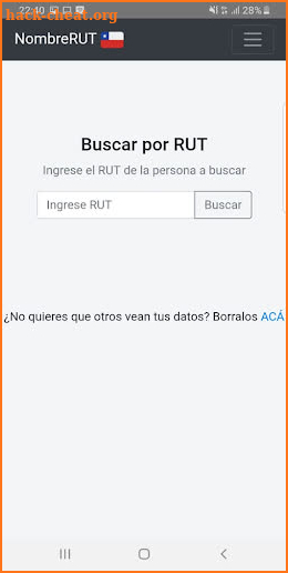 Rutificador screenshot
