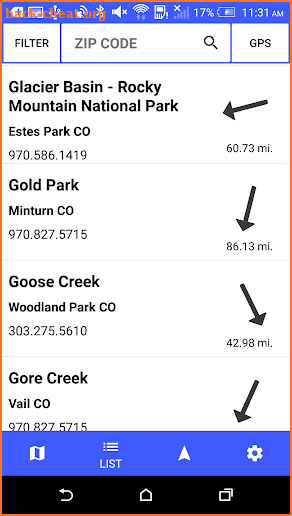 RV Campgrounds - Parks and Camping screenshot