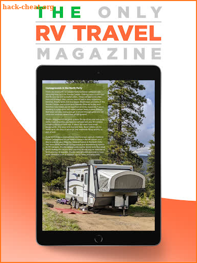 RV Destinations Travel Magazine screenshot