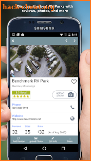 RV Park Reviews screenshot