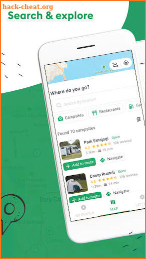RV Road Trip Planner + GPS screenshot