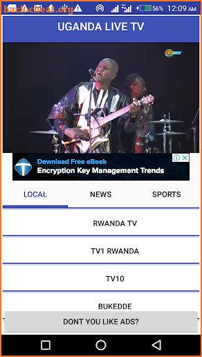 Rwanda Live Tv screenshot