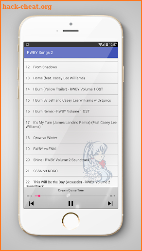 RWBY Songs 2 Offline screenshot