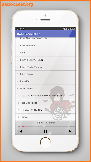 RWBY Songs Offline screenshot