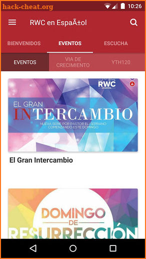 RWC en Español screenshot